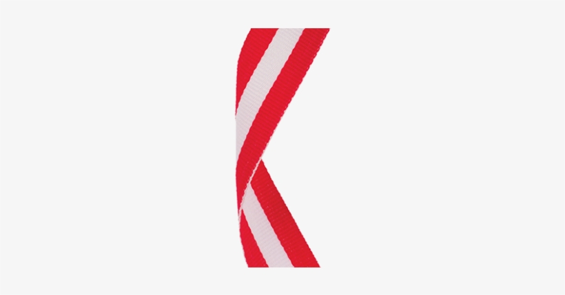 Red/white/red Woven Ribbon - Red White Red Woven Ribbon, transparent png download