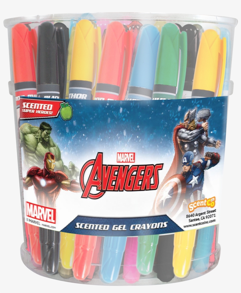Marvel Avengers Gel Crayons - Teenage Mutant Ninja Turtles, transparent png download