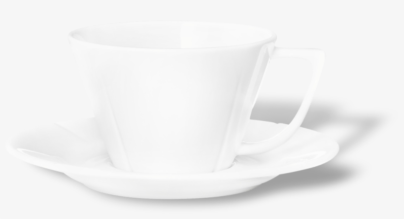 Gc Tea Cup With Matching Saucer 28 Cl - Espresso Kop, transparent png download