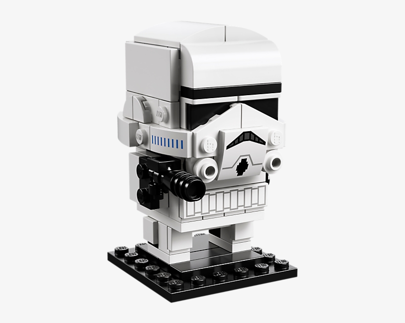 Stormtrooper - Lego Brickheadz Star Wars, transparent png download