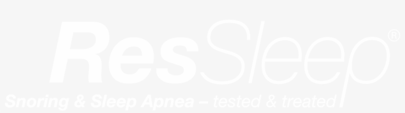 Ressleep Logo White - Vdc Research Group, Inc., transparent png download
