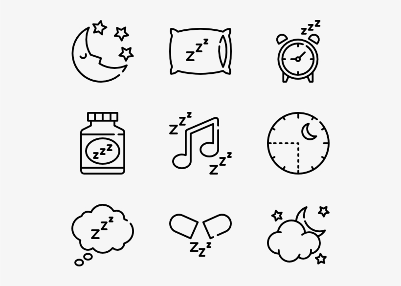 Time To Sleep - Happy New Year Icon Png, transparent png download