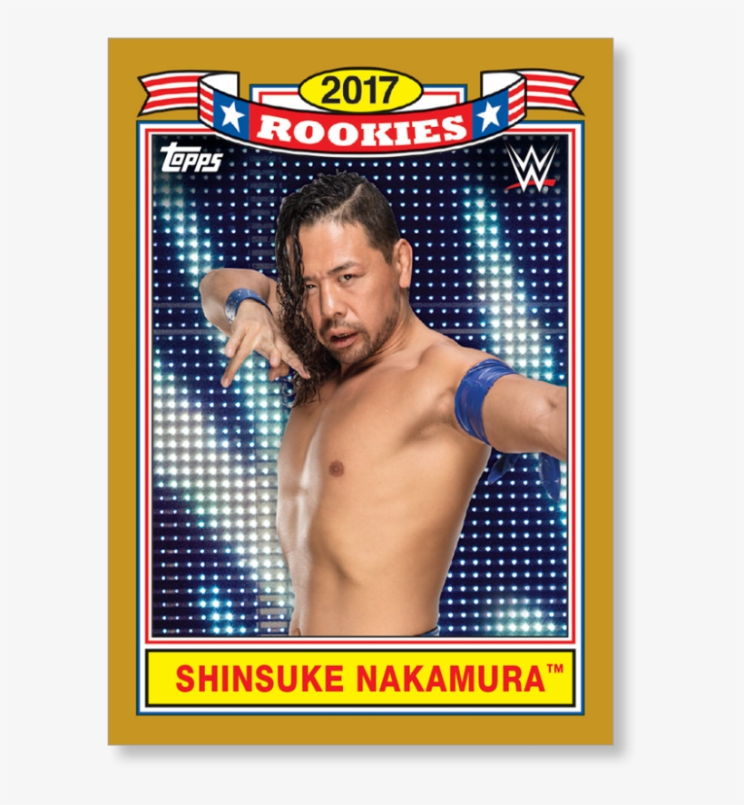 2018 Topps Wwe Heritage Shinsuke Nakamura - 2018 Topps Wwe Heritage, transparent png download