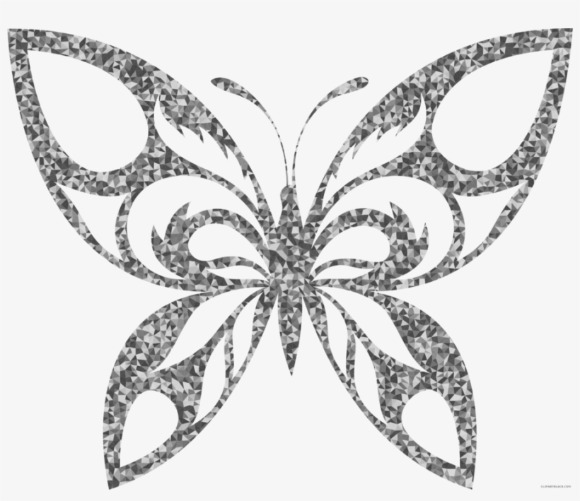 Gold - Transparent Background Gold Butterflies Png, transparent png download