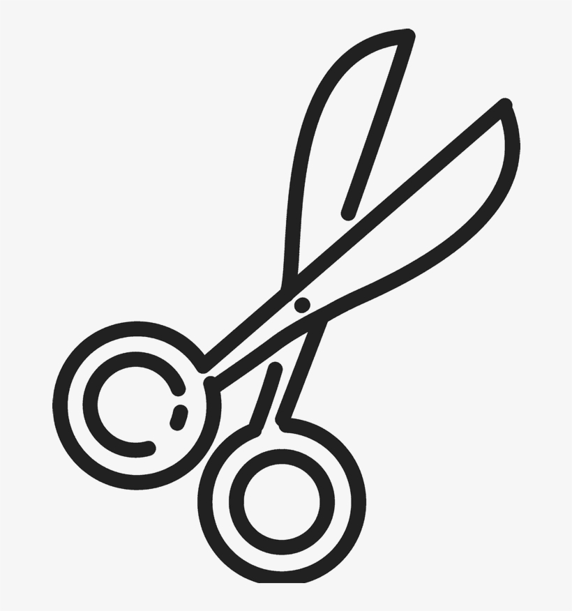 Scissors Outline Rubber Stamp Line Art Transparent Png 672x796 Free Download On Nicepng