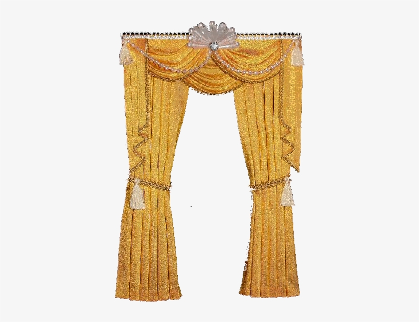 Gold Curtain Png - Hd Gold Curtain Png, transparent png download