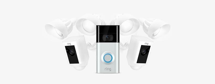 All-star Kit $697$597 - Ring 228975 Wireless Video Doorbell 2, Satin Nickel/venetian, transparent png download