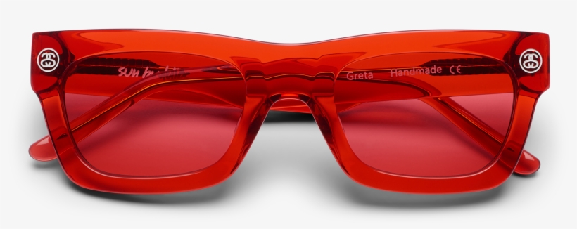 Stüssy X Sun Buddies - Red, transparent png download