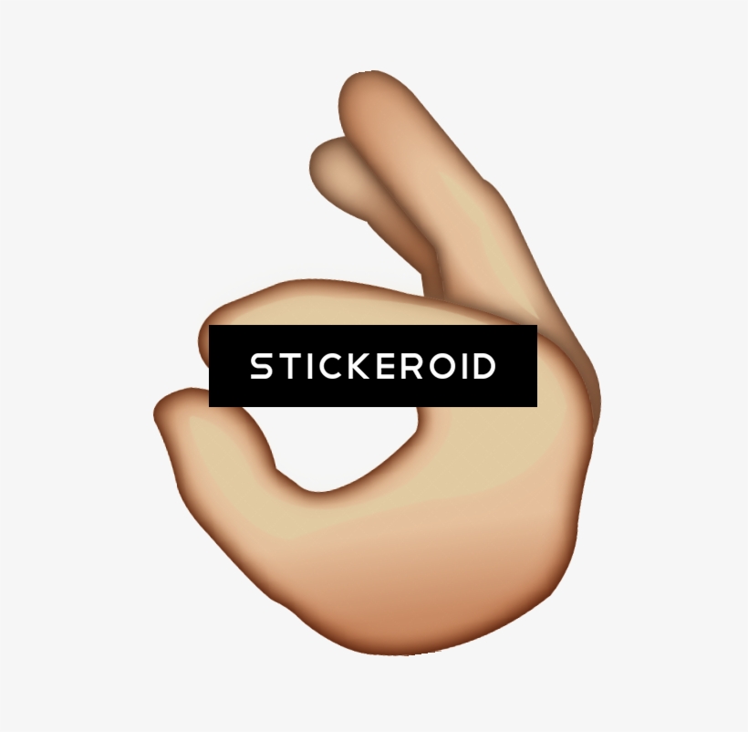 Hand Emoji - Number, transparent png download