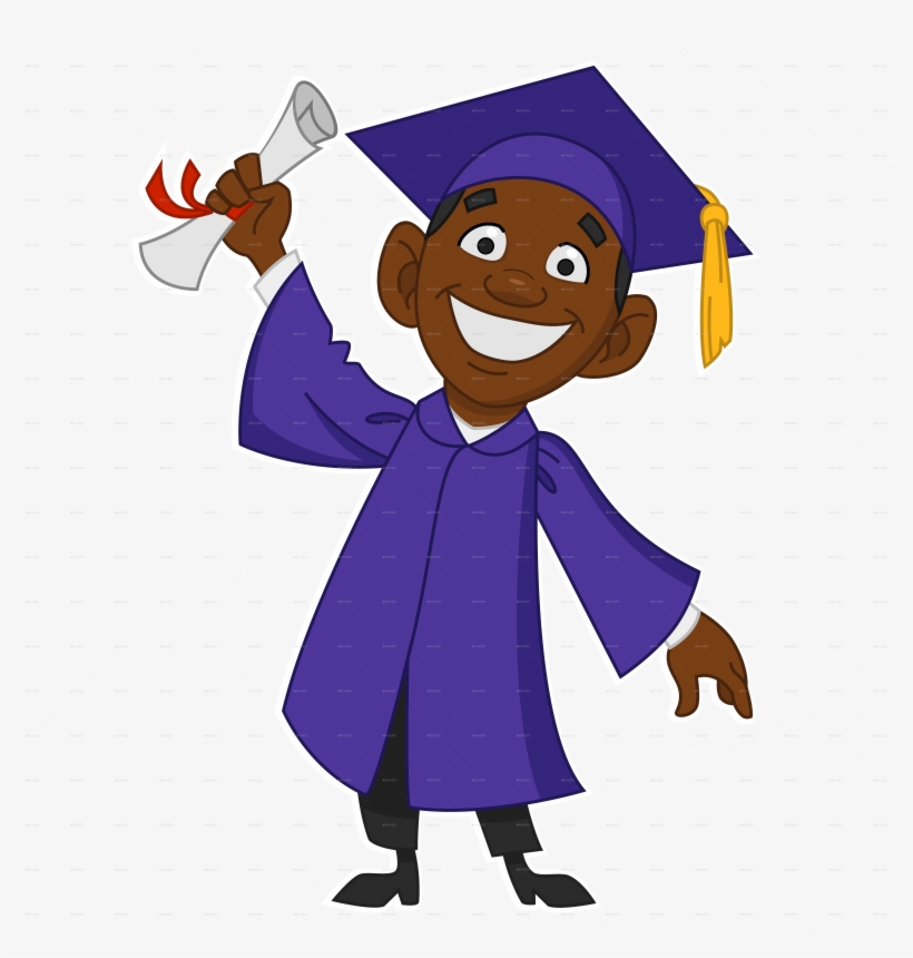 Graduate By Gatts Graphicriver - Happy Graduate Png, transparent png download