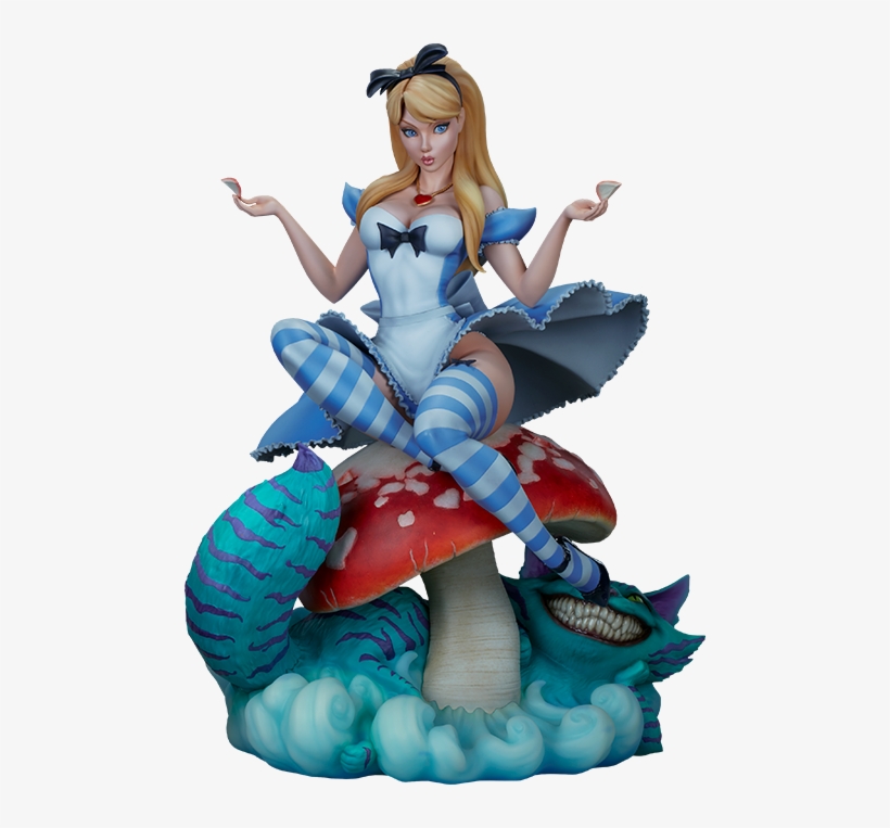 J Scott Campbells Fairytale Fantasies Alice In Wonderland - J Scott Campbell Alice In Wonderland Statue, transparent png download