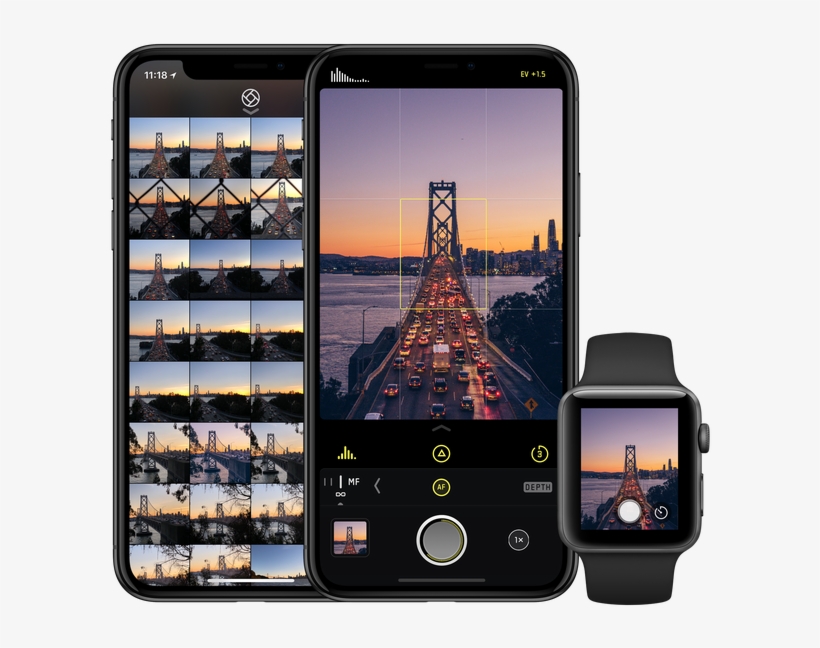 Halide With Apple Watch - Iphone Xs Max Camera, transparent png download