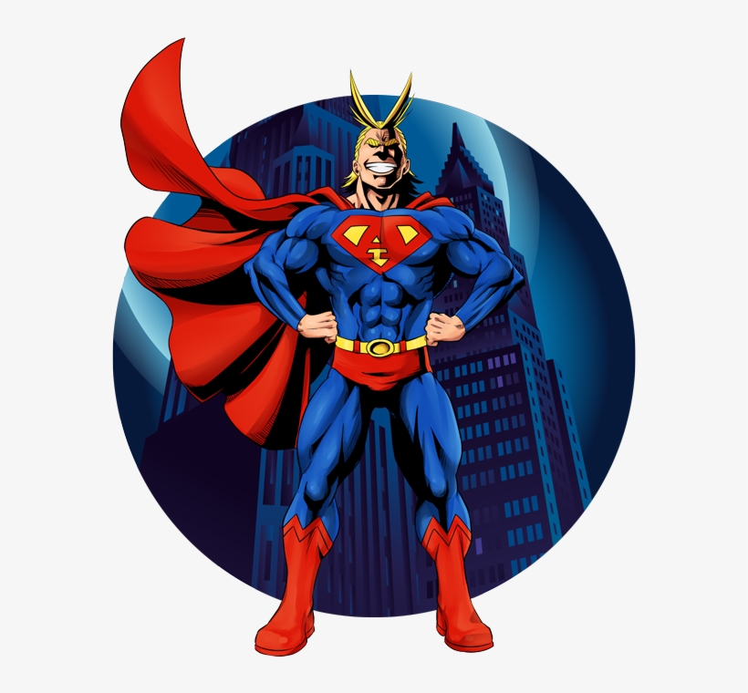All Might X Superman Preview - All Might T Shi, transparent png download