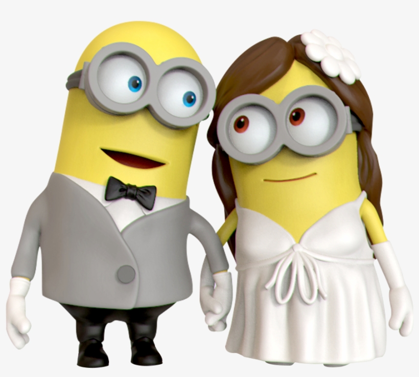 Wallpaper Aljanh - Minion Wedding Png, transparent png download