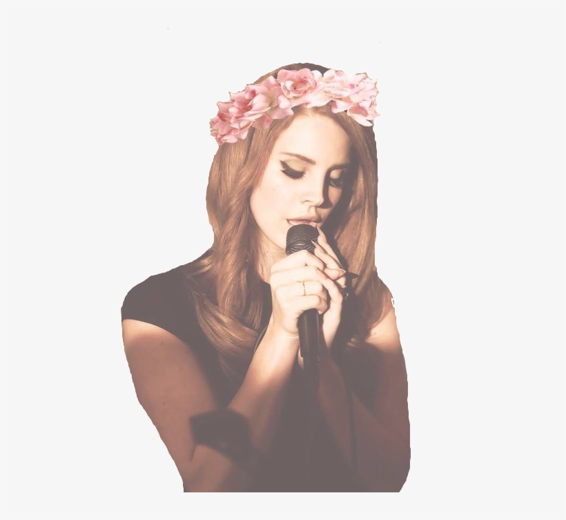 Lana Del Rey Tumblr Png - Lana Del Rey Cantando, transparent png download