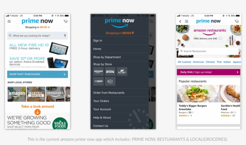 Amazon Restuarant - Amazon App And Prime Signup, transparent png download