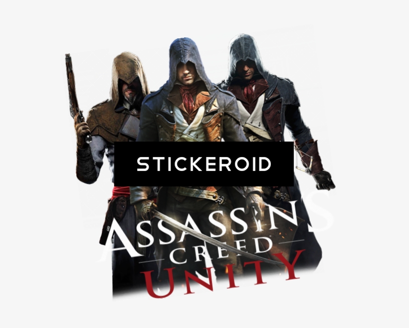 Assassins Creed Unity - Adesivo Decorativo De Porta - Assassin's Creed - G, transparent png download