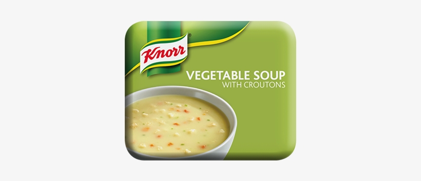 Knorr® Vegetable Soup With Croutons - Knorr Bouillon Cubes, Shrimp 3.1 Oz 8 Pack By Knorr, transparent png download