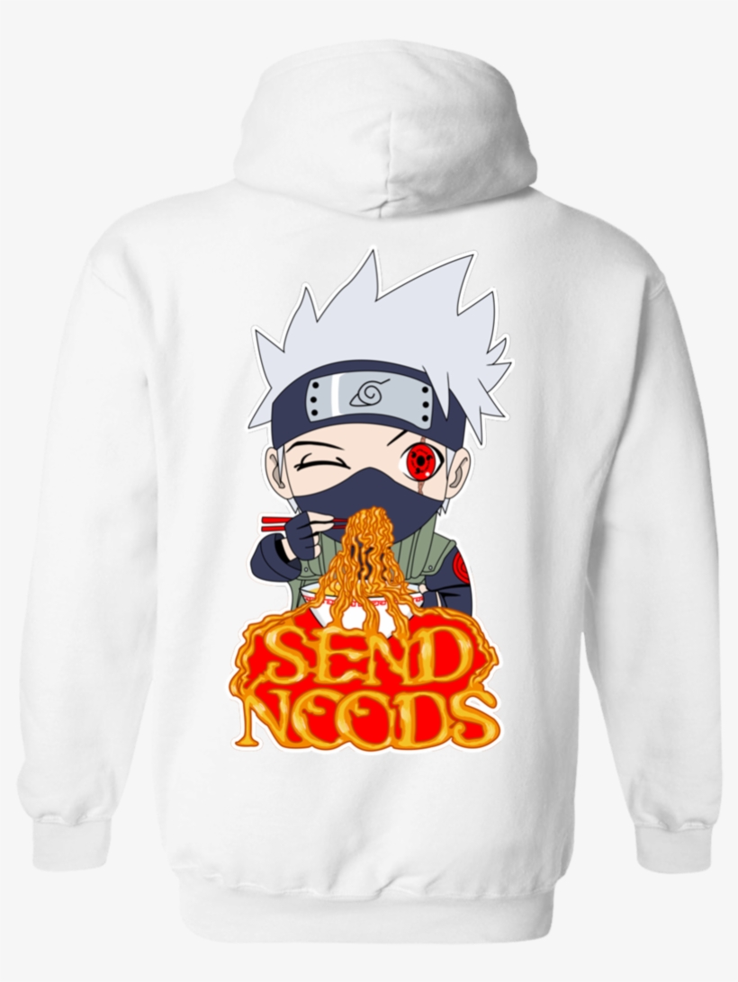 Kakashi Send Noods Pullover Hoodie *back Print Only* - Daycare Provider - Tough Enough To Be A Daycare Provider, transparent png download