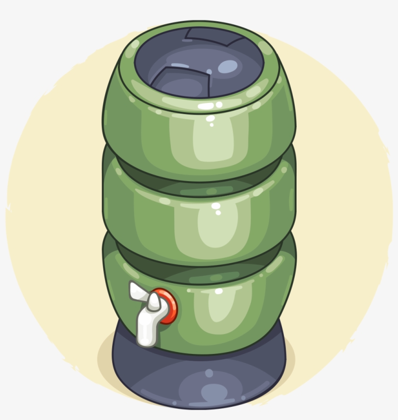 Water Butt - Rainwater Tank, transparent png download