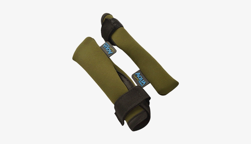 Aqua Black Series Neoprene Tip & Butt Protectors - Aqua Neoprene Tip & Butt Protectors, transparent png download