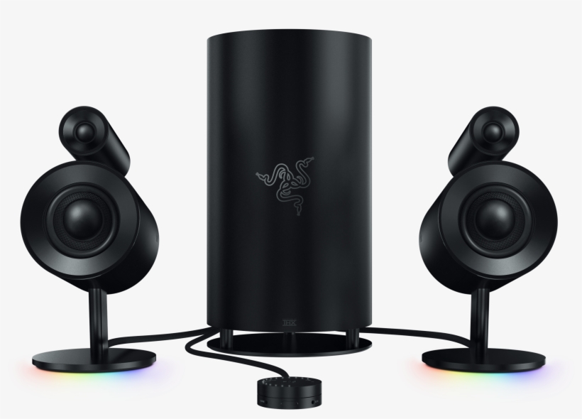 Razer Nommo Pro - Razer Nommo Pro 2.1 Thx Gaming Speakers, transparent png download