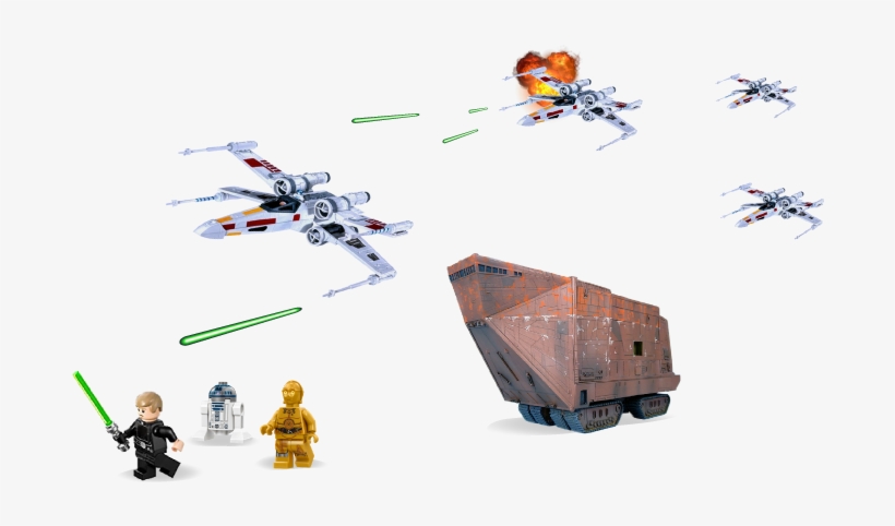 Star Wars - Revell Star Wars X-wing Model Kit 21 Pieces, transparent png download