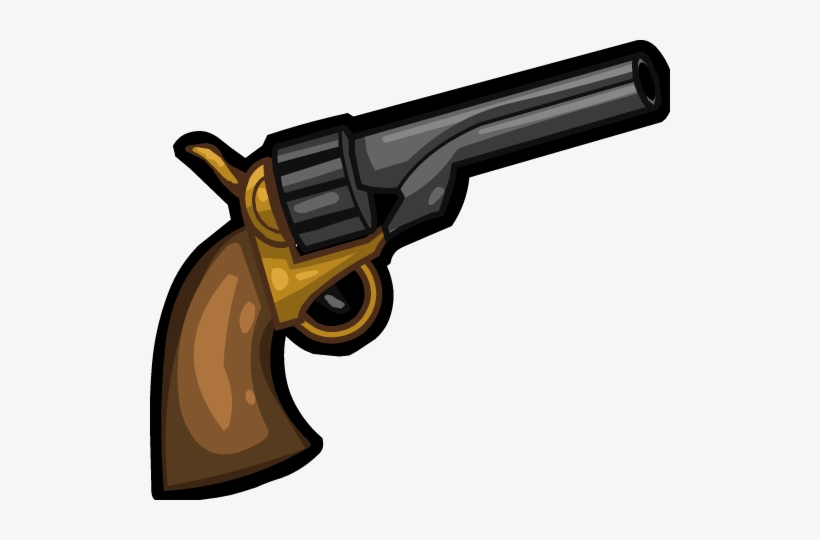 Revolver Render - Trigger, transparent png download
