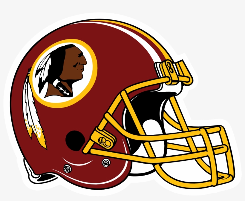 Washington Redskins Clipart Vector - Washington Redskins Helmet Vector, transparent png download