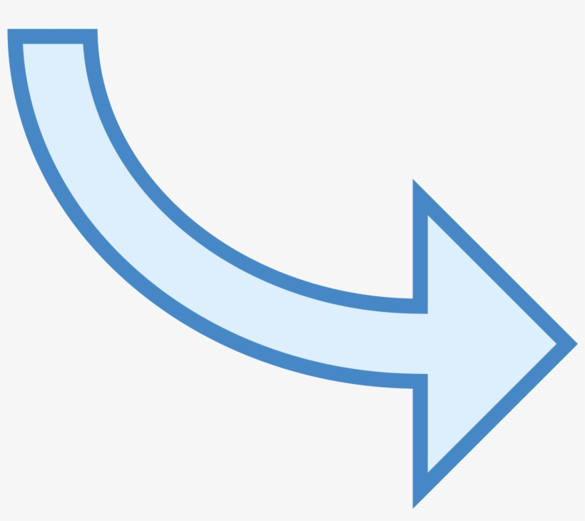 The Icon Is Shaped Like An Arrow And It Is Pointing - Icon, transparent png download