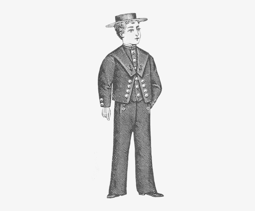 Lord Fauntleroy Clothing, Victorian Clothing For Boys - Mid 19th Century Clothing Png, transparent png download