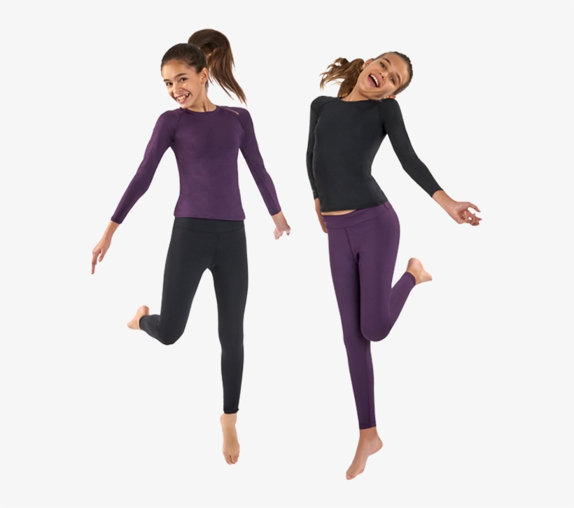 All Day Comfort - Compression Wear Girls, transparent png download