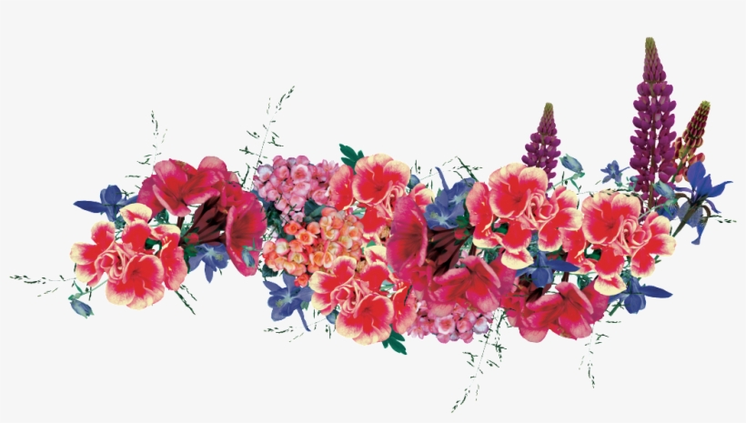 Hand-painted Flowers, Glazed Lace Png Transparent - Portable Network Graphics, transparent png download