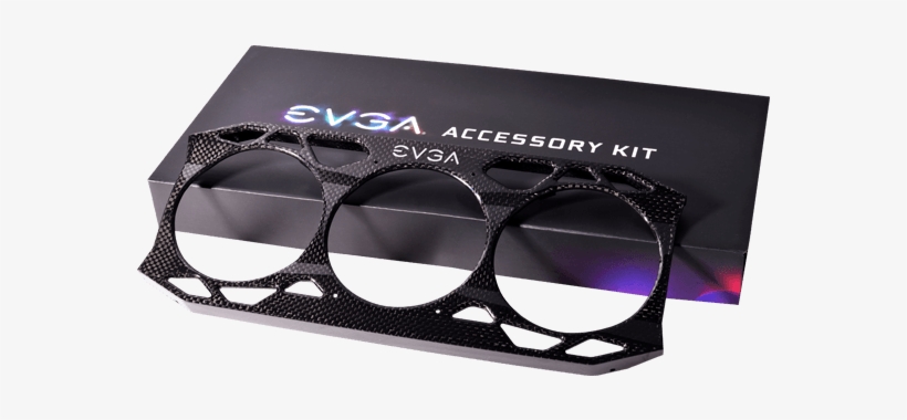 Carbon Fiber Shroud For Evga 20-series Ftw3 Cards - Video Card, transparent png download