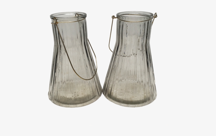 Tall Glass Lantern - Barware, transparent png download