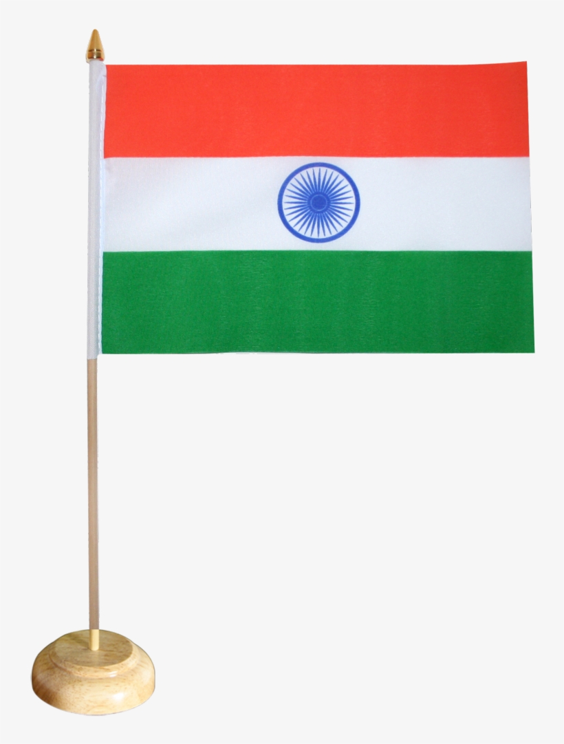 India Table Flag - Flag, transparent png download