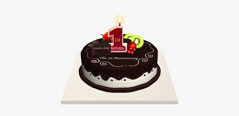 1st Anniversary Of Counter-strike Nexon - Cake, transparent png download