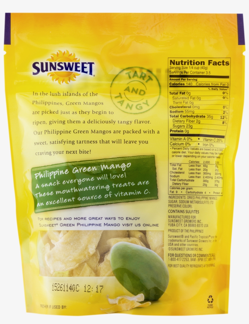 Sunsweet Pacific Tropicals Coconut, Thai - 3 Oz, transparent png download