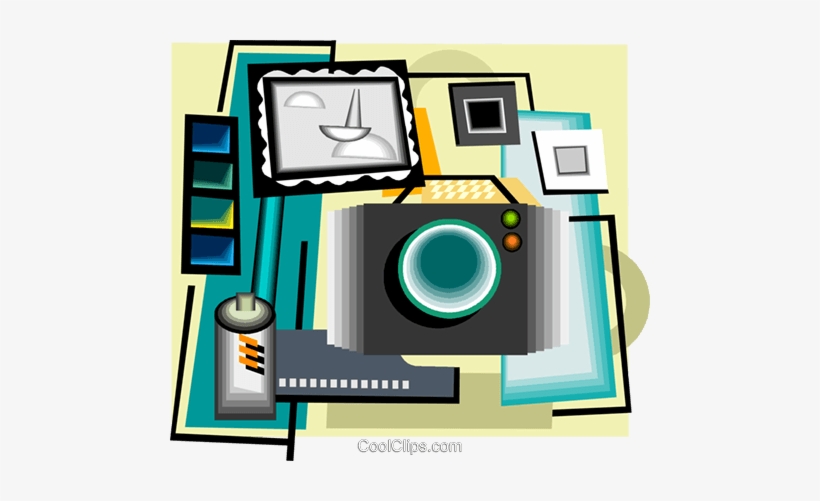 Photography Equipment Royalty Free Vector Clip Art - Illustration, transparent png download
