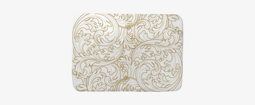 Golden Vintage Frame Scroll Ornament Engraving Border - Ornament, transparent png download