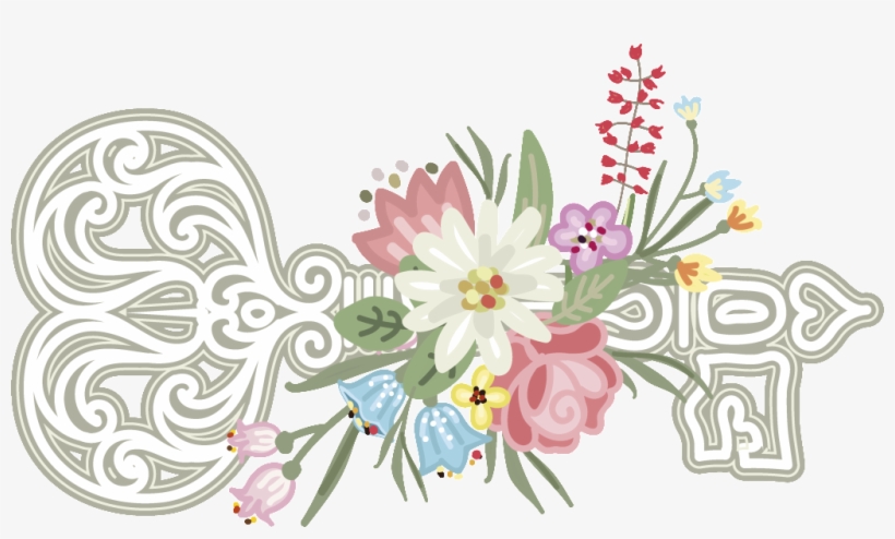 Flower Wedding Butterfly Decoration Vector This Graphics - Wedding, transparent png download