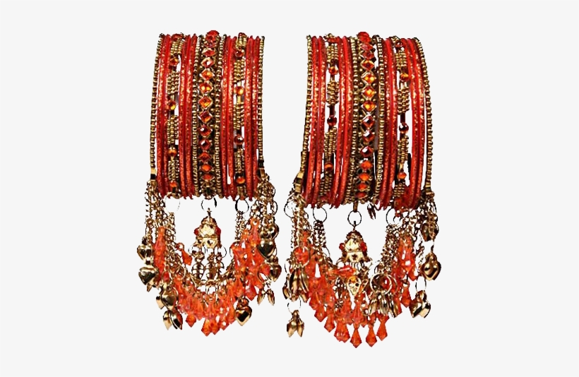 Fancy Items Images - صور اساور هنديه حمراء, transparent png download