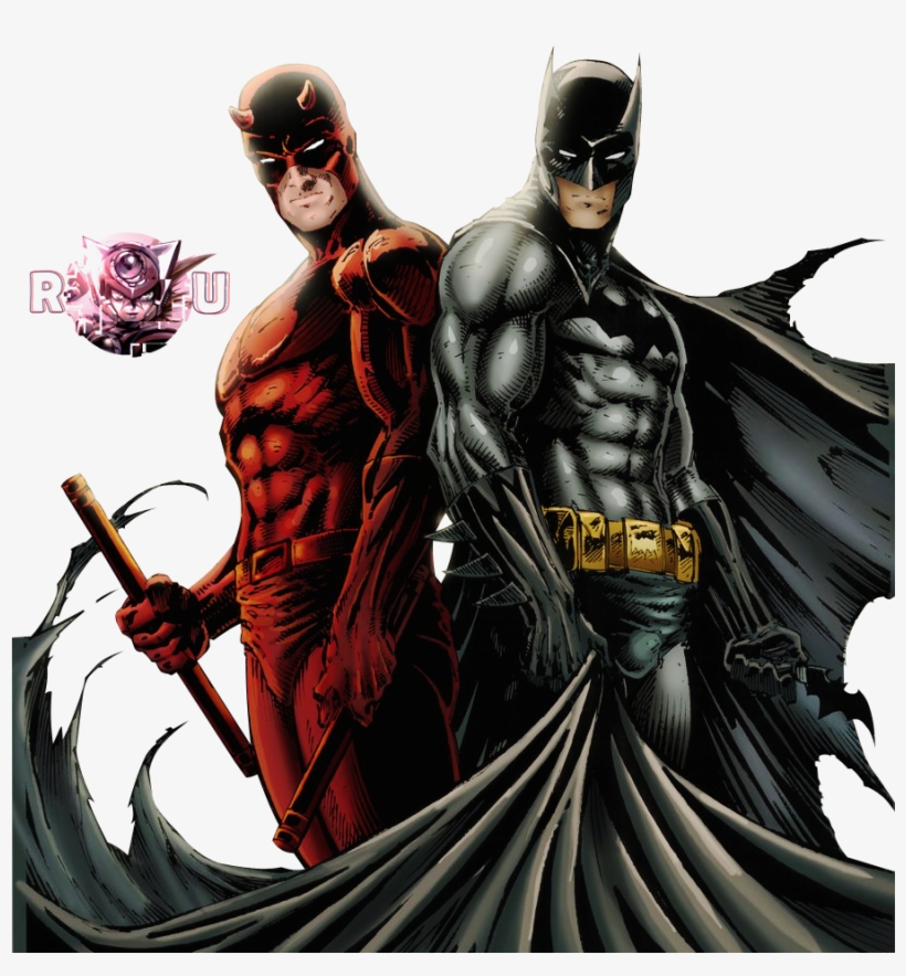 Daredevil & Batman - Daredevil Batman, transparent png download