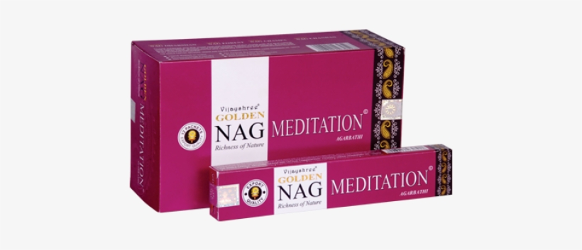 Masala Incense Packing - Ancient Wisdom Golden Nag - Meditation 15g Pack, transparent png download