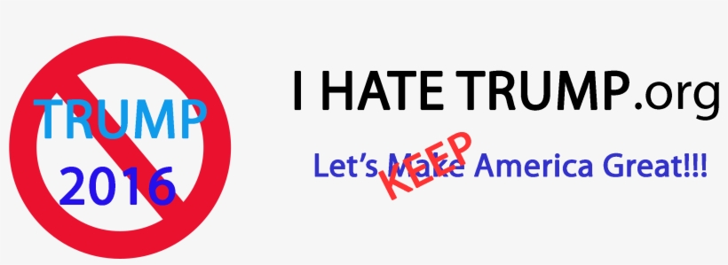 Share Post - - Hate Trump Logo, transparent png download