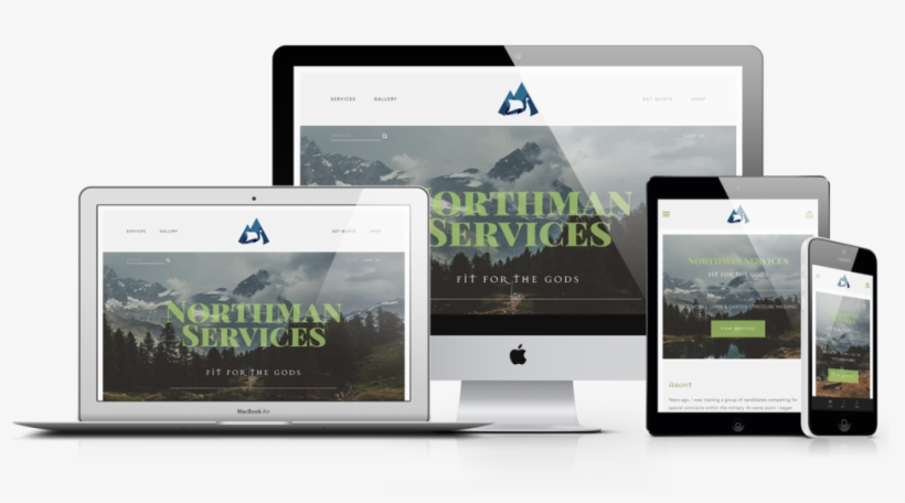 Northman-responsive - Lay Outing And Formatting Devices, transparent png download