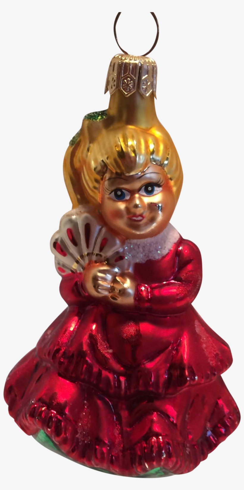 Christopher Radko Ornament "little Girl In Red Christmas - Christopher Radko, transparent png download