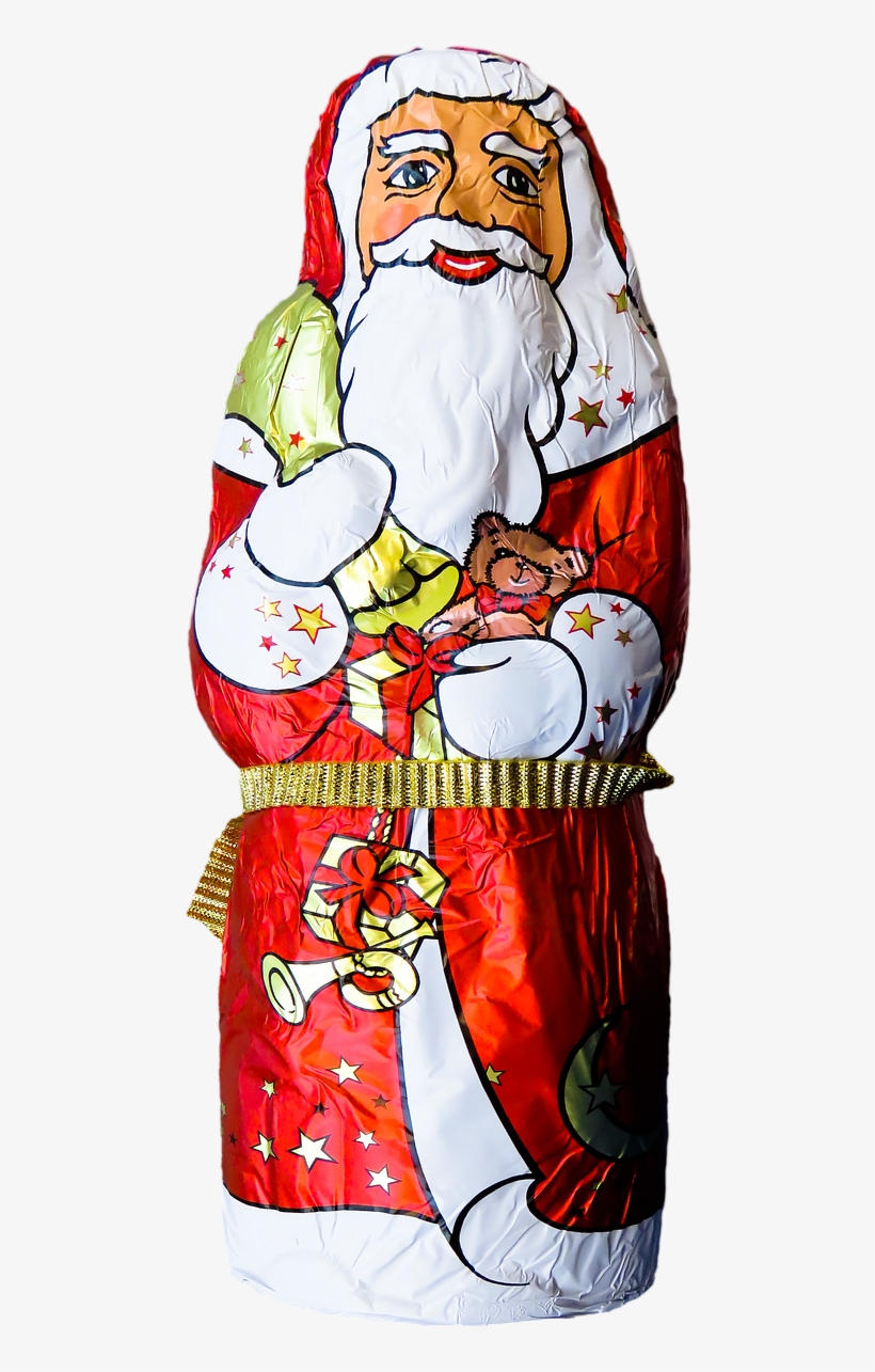Christmas Nicholas Santa Claus Png Image - شوكولاته سانتا كلوز, transparent png download
