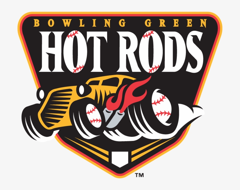 Bowling Green Hot Rods Primary Logo - Bowling Green Hot Rods Logo, transparent png download