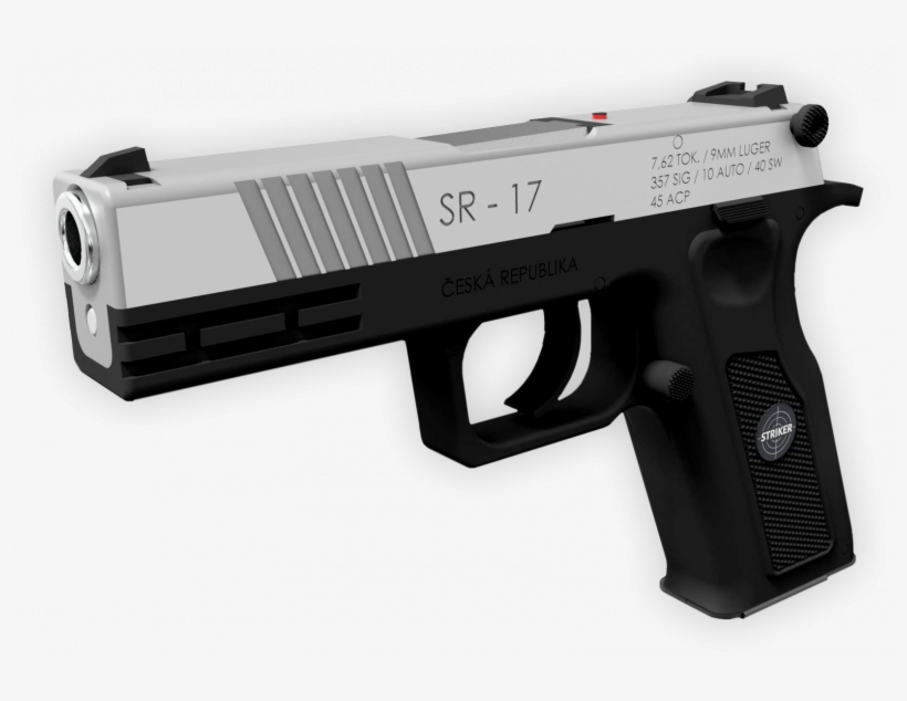 New Czech Mnogokolesny Gun Sr-17 - Striker Sr 17, transparent png download